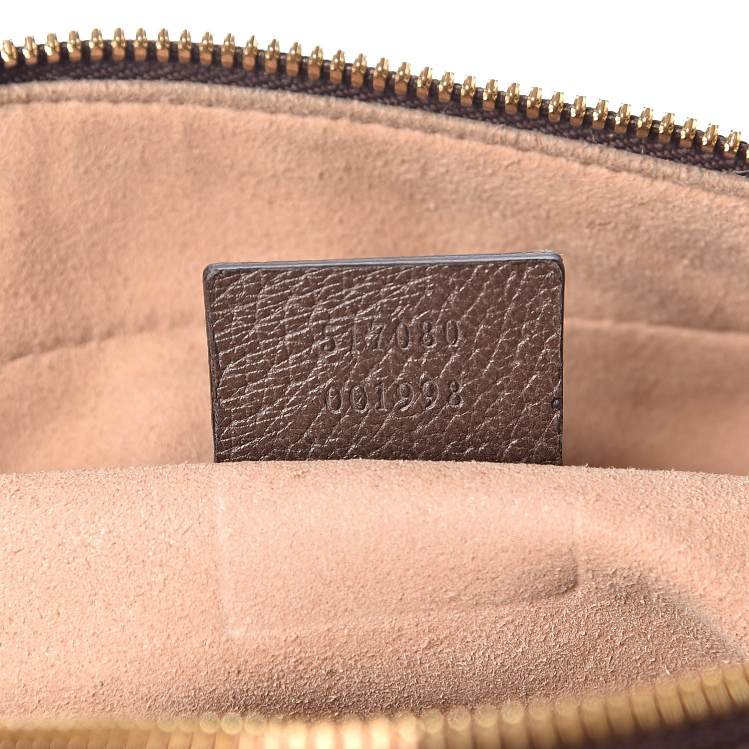 Gucci GG Supreme Monogram Web Small Ophidia Shoulder Bag Brown 7 of 10