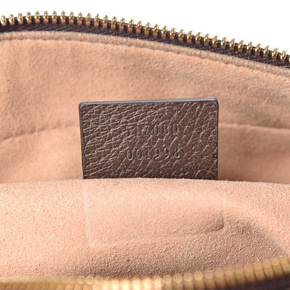Gucci GG Supreme Monogram Web Small Ophidia Shoulder Bag Brown 7 of 10