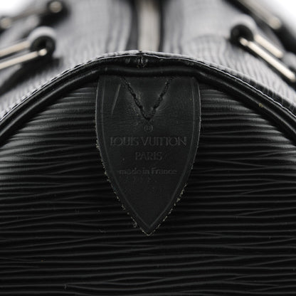 Louis Vuitton Epi Speedy 35 Black 5 of 7