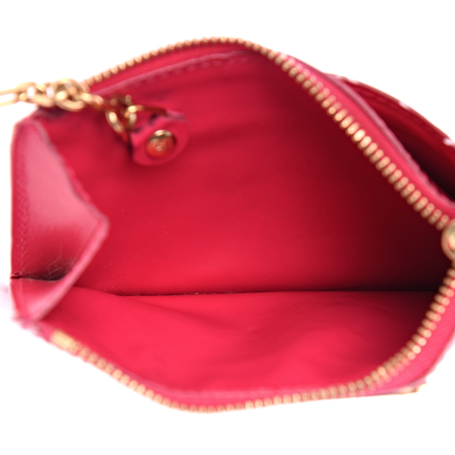 Louis Vuitton Vernis Key Pouch Hot Pink 4 of 10