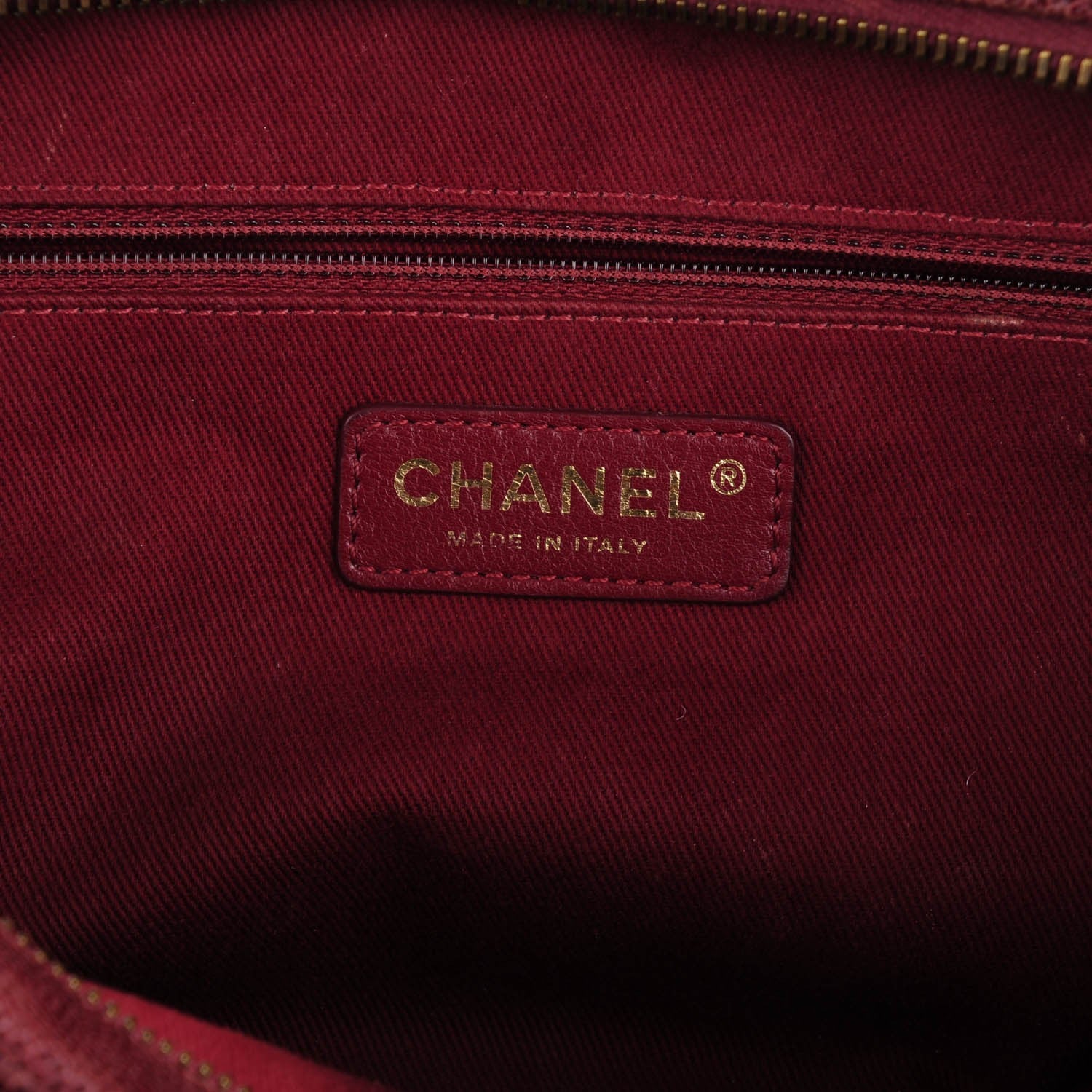 Chanel Crumpled Grained Calfskin Quilted Large Shiva Flap Burgundy 6 of 7