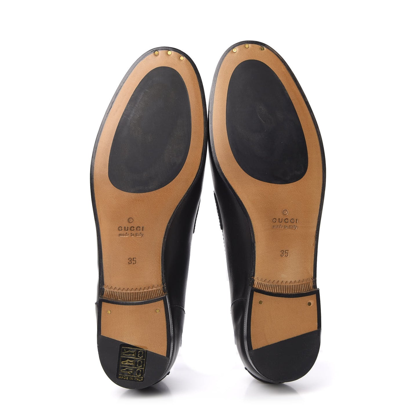 Calfskin Womens Jordaan Loafers 35 Black
