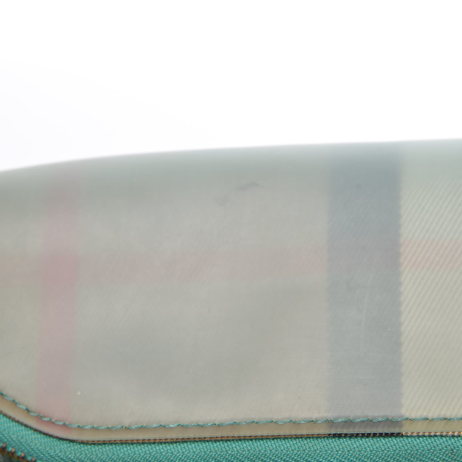 Burberry Deerskin House Check Fold Over Crossbody Bright Mint 10 of 15