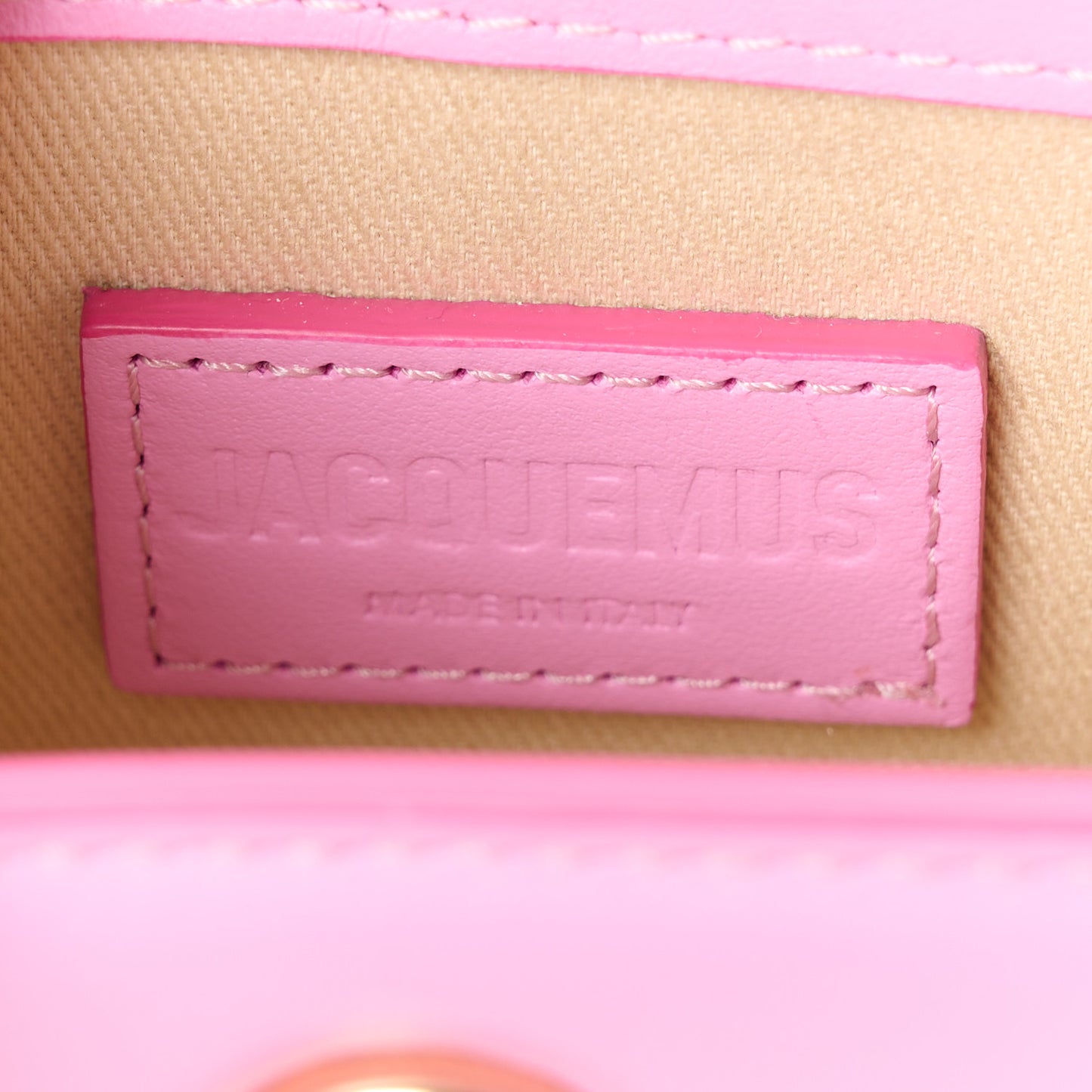 Smooth Calfskin Le Chiquito Pink