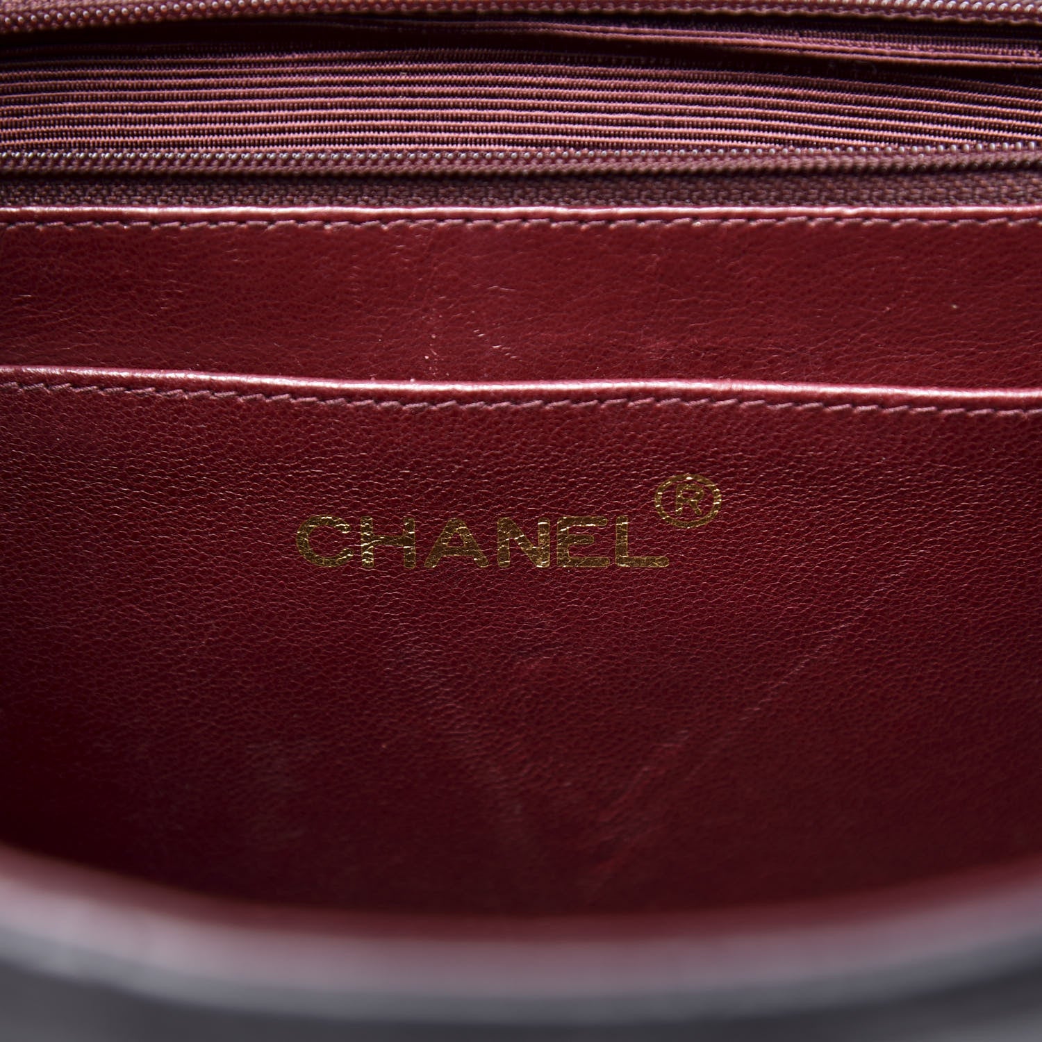 Chanel Lambskin Quilted XL Jumbo Single Flap Black 5 of 13