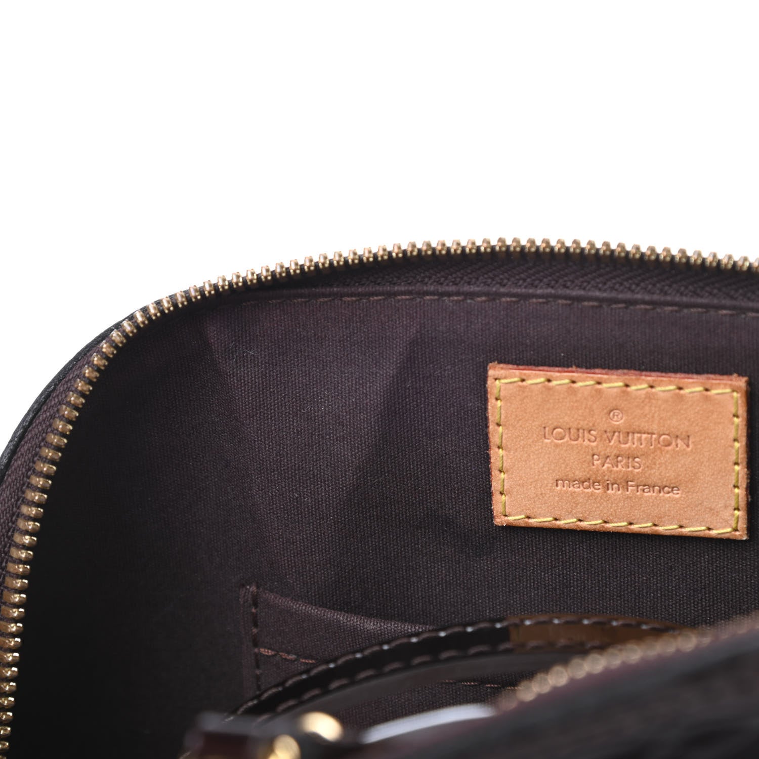 Louis Vuitton Vernis Alma BB Amarante 11 of 11
