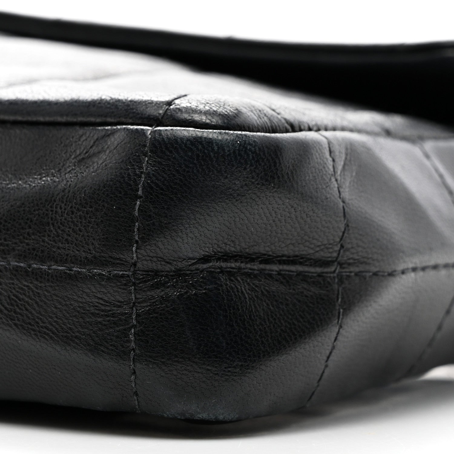 Chanel Lambskin East West Chocolate Bar Flap Black 11 of 14