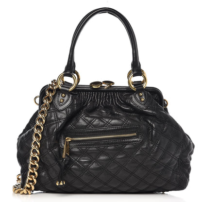 Marc Jacobs Calfskin Quilted Stam Black 1 of 7