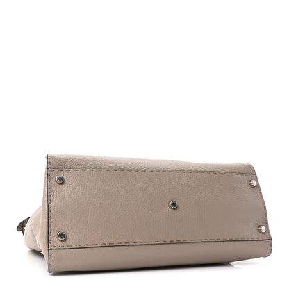 Fendi Cuoio Romano Selleria Large Peekaboo Iconic Satchel Corda 4 of 9