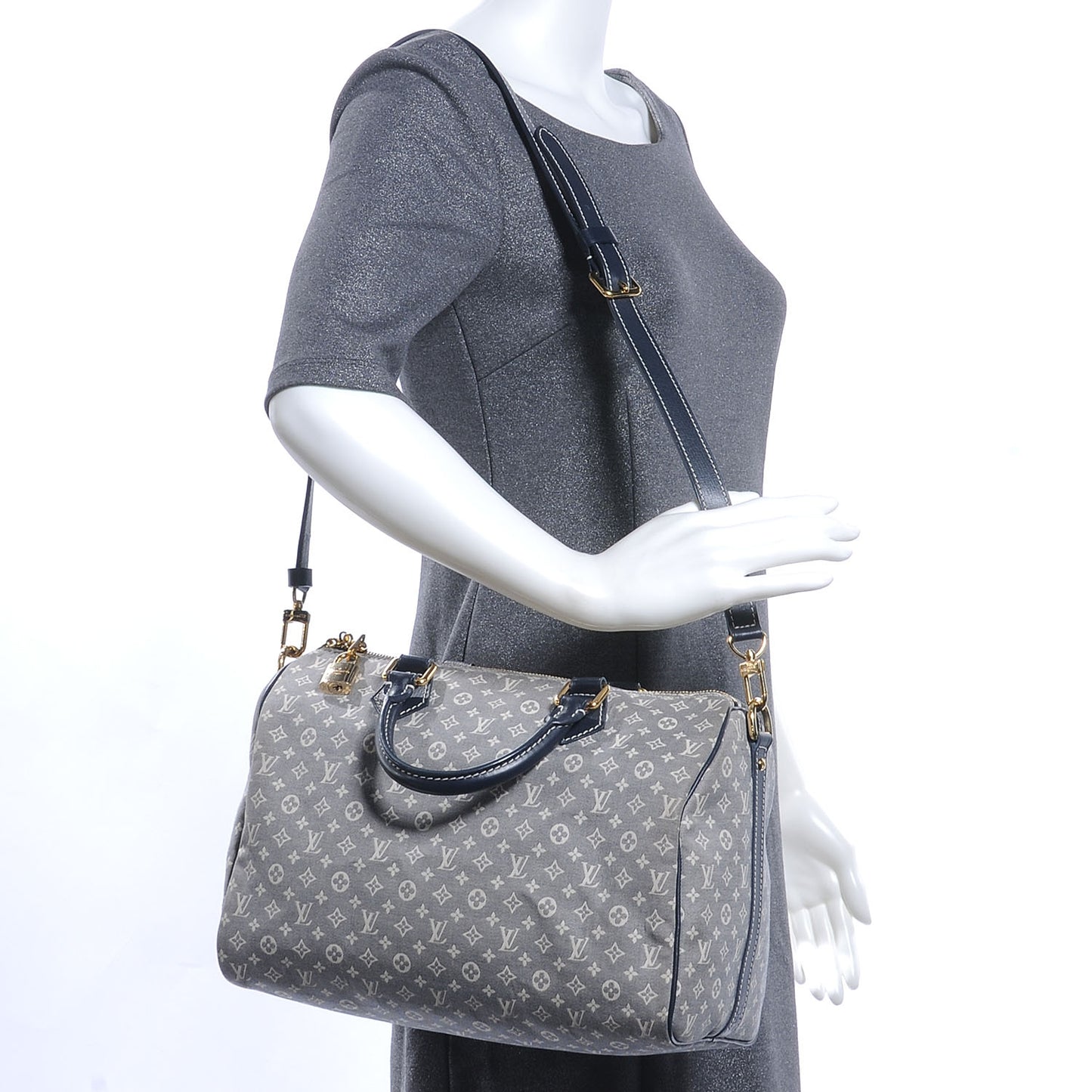 Monogram Idylle Speedy Bandouliere 30 Encre