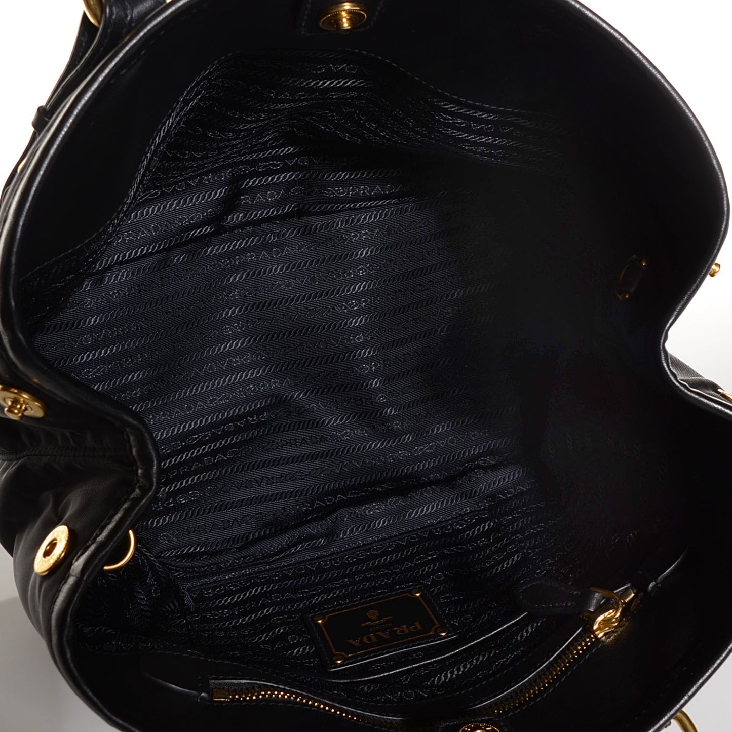 Tessuto Soft Calf Tote Nero Black