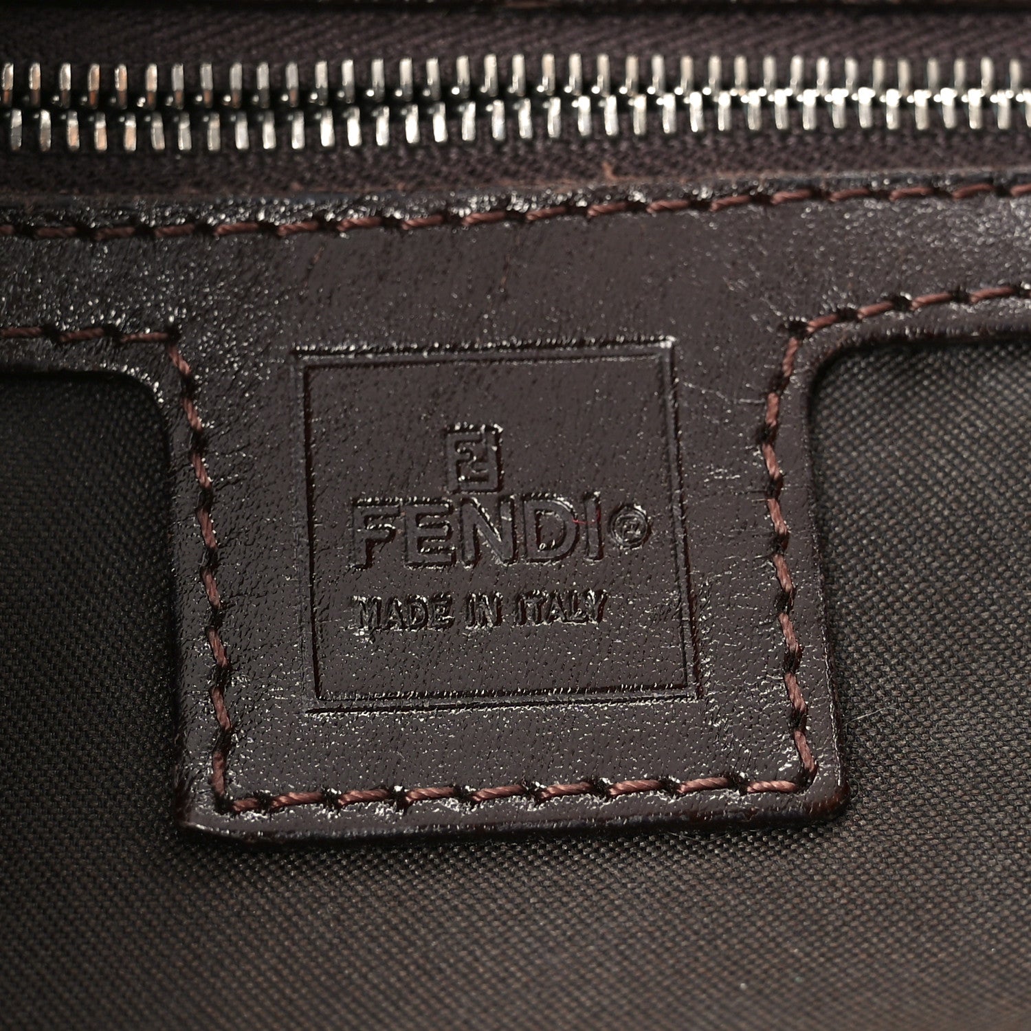 Fendi Zucca Mama Baguette Tobacco 6 of 10