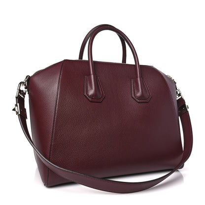 Givenchy Sugar Goatskin Medium Antigona Oxblood 3 of 9