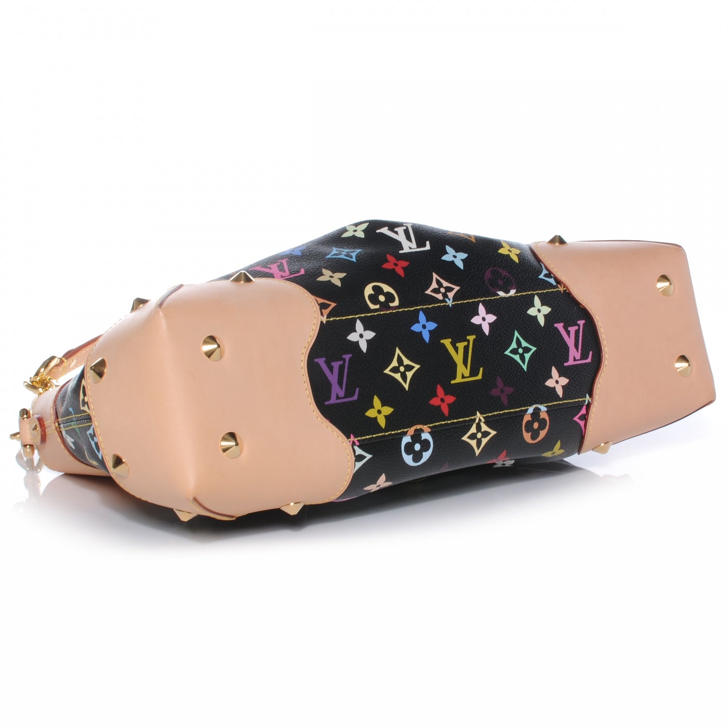 Louis Vuitton Monogram Multicolor Judy MM Black 4 of 7