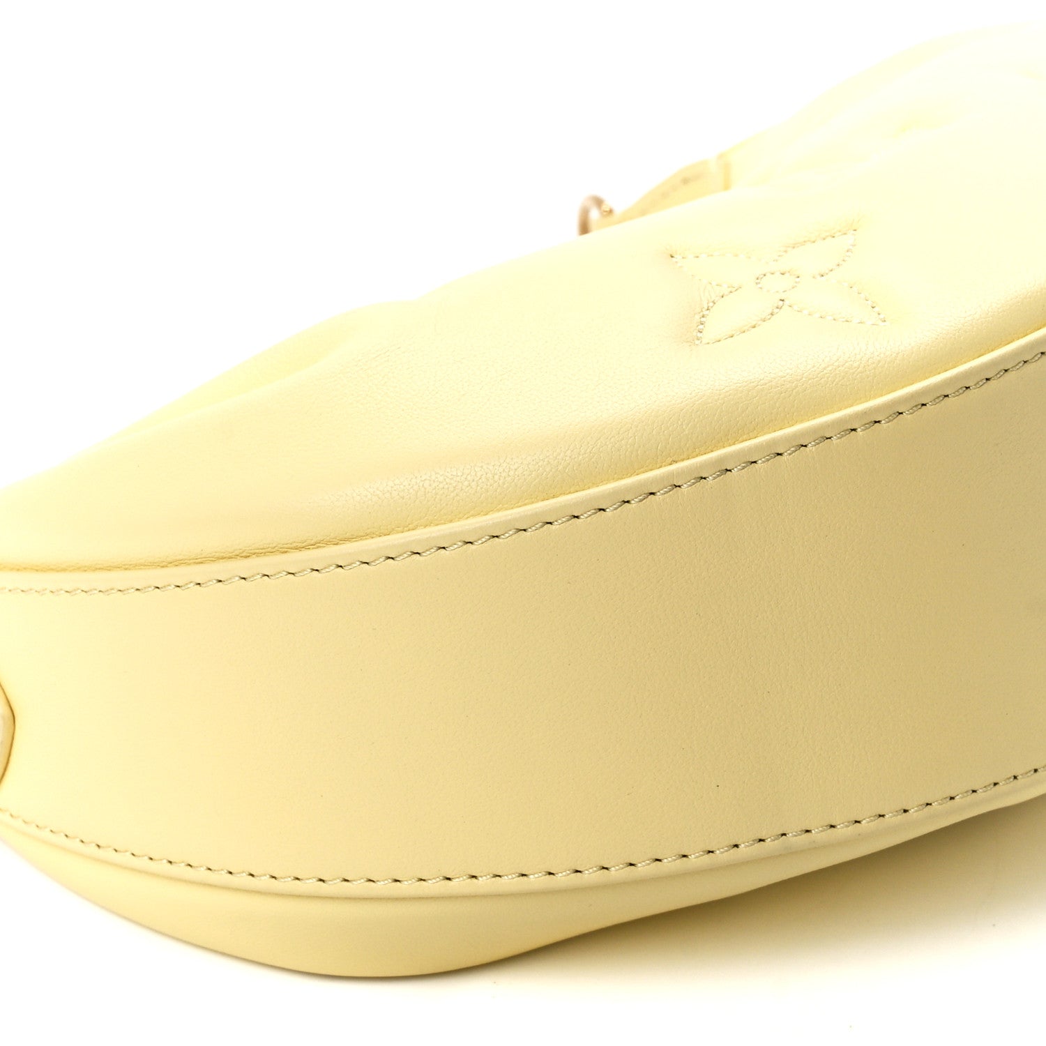 Louis Vuitton Calfskin Bubblegram Over The Moon Banana 9 of 10
