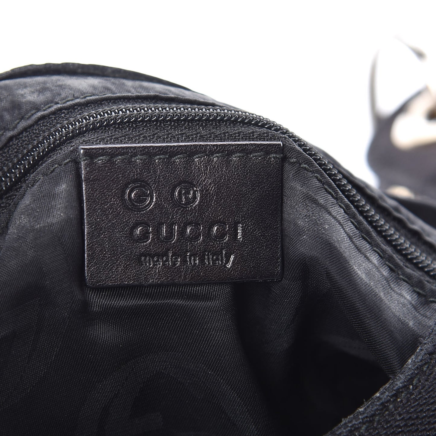 Canvas Guccissima Hobo Black