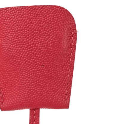 Chanel Caviar Quilted Small CC Filigree Vanity Case Rose 14 of 15