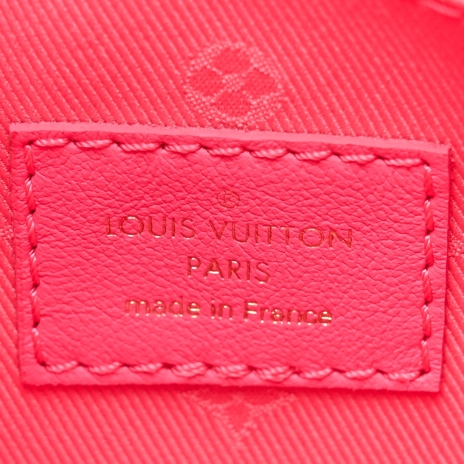 Louis Vuitton Calfskin Bubblegram Over The Moon Dragon Fruit 6 of 9