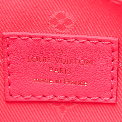 Louis Vuitton Calfskin Bubblegram Over The Moon Dragon Fruit 6 of 9