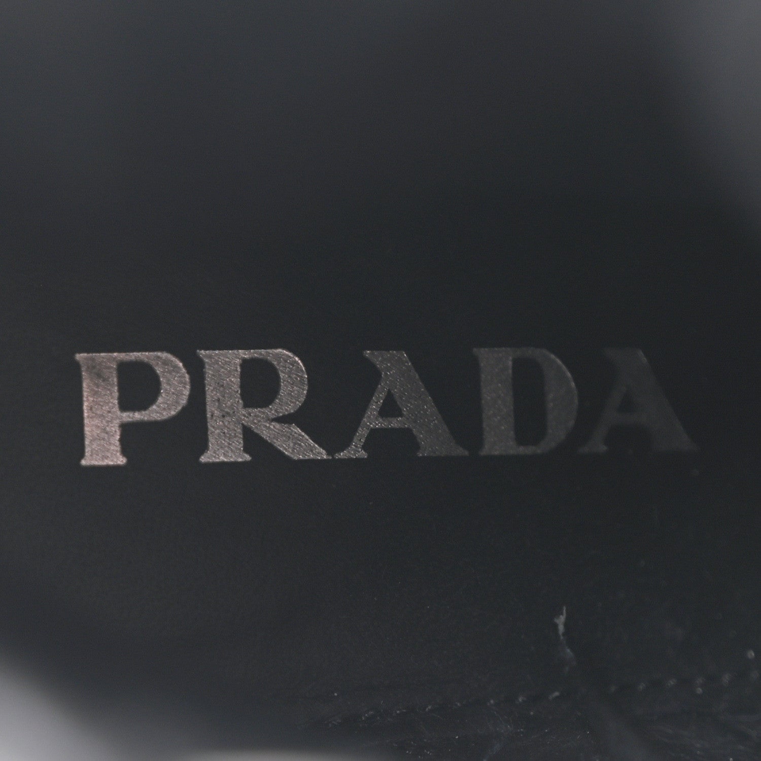 Prada Spazzolato Re-Nylon Metal Triangle Logo Lace Up 55mm Ankle Boots 39.5 Black 8 of 9