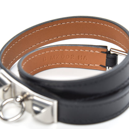 Hermes Box Rivale Double Tour Bracelet S Black 4 of 6