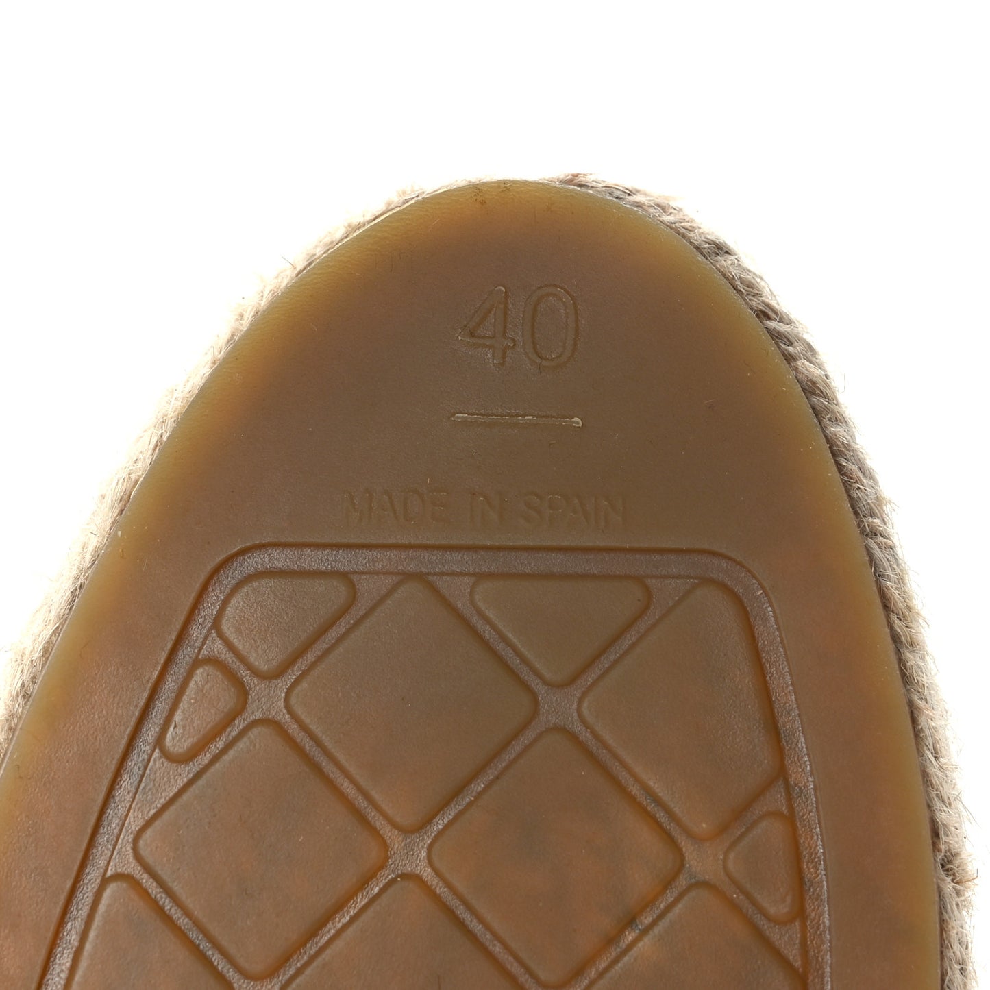 Lambskin CC Espadrilles 40 Black