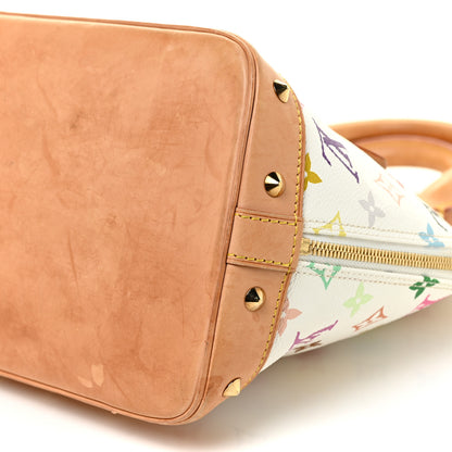 Louis Vuitton Monogram Multicolor Alma White 9 of 24