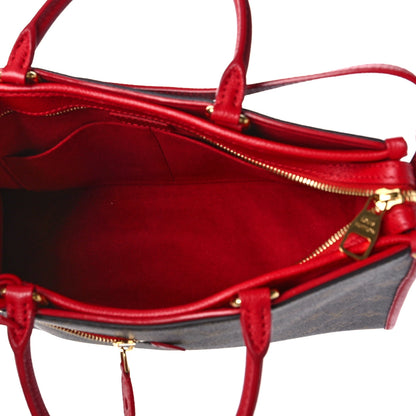 Louis Vuitton Monogram Popincourt PM Red 5 of 10