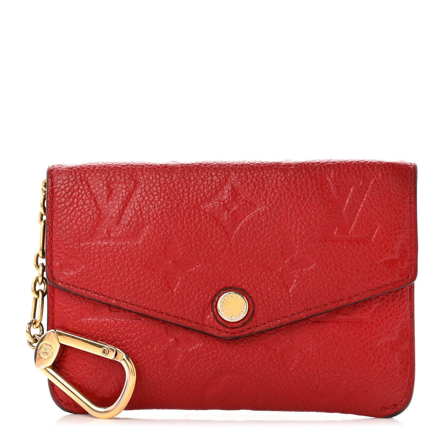 Louis Vuitton Empreinte Key Pouch Cherry 1 of 9