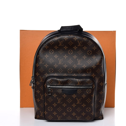 Louis Vuitton Monogram Macassar Josh Backpack 8 of 8