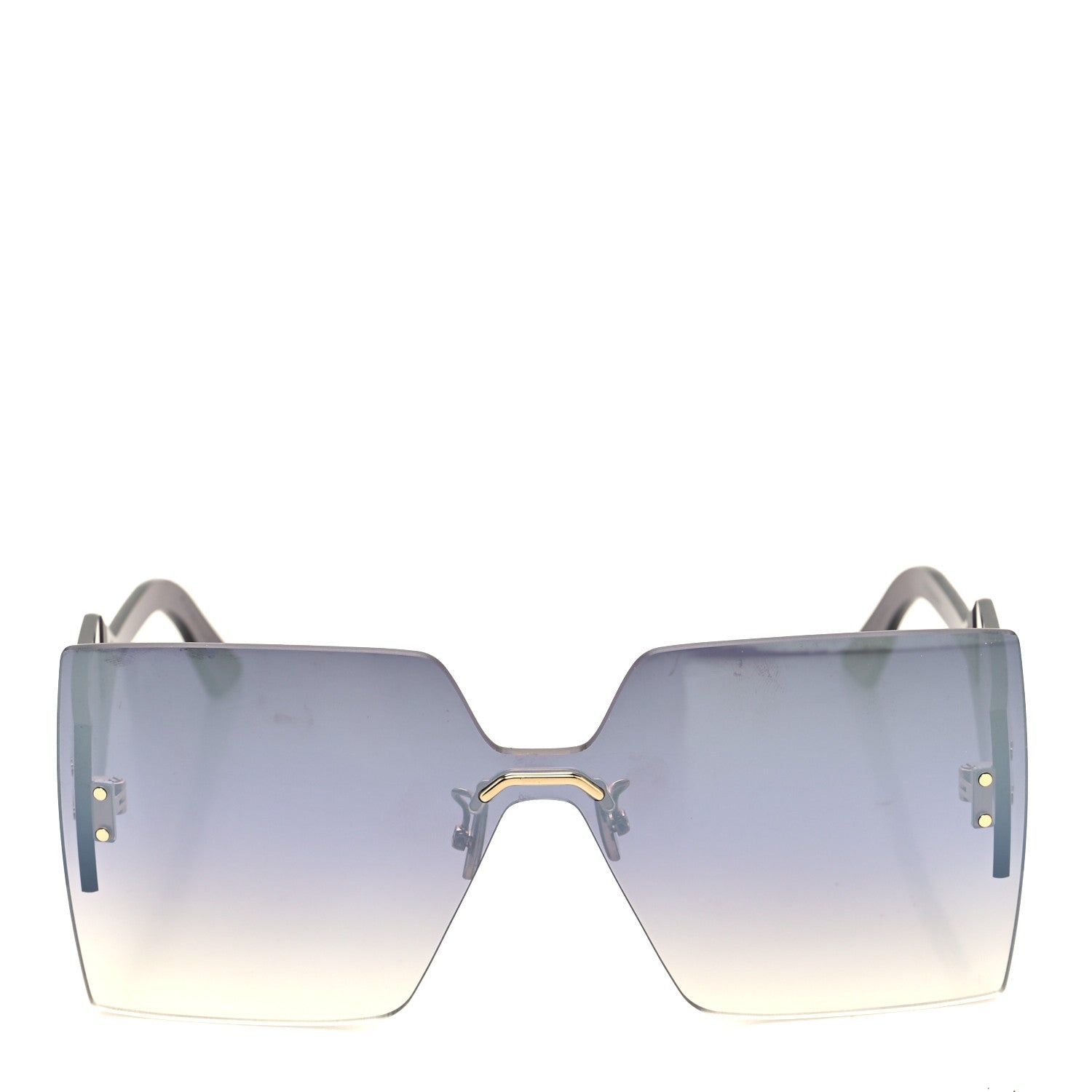 Christian Dior Acetate Diorclub M5U Mask Sunglasses Blue 2 of 8