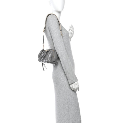 Gucci Calfskin GG Matelasse Mini Bowler Bag Dusty Grey Natural 2 of 10