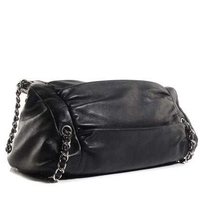 Chanel Lambskin Small Sharpei Shoulder Bag Black 3 of 7