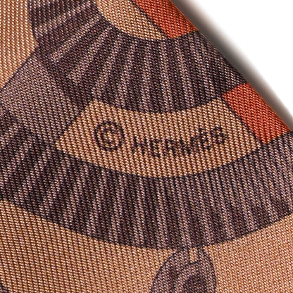Hermes Silk Eperon d'Or Twilly 4 of 5