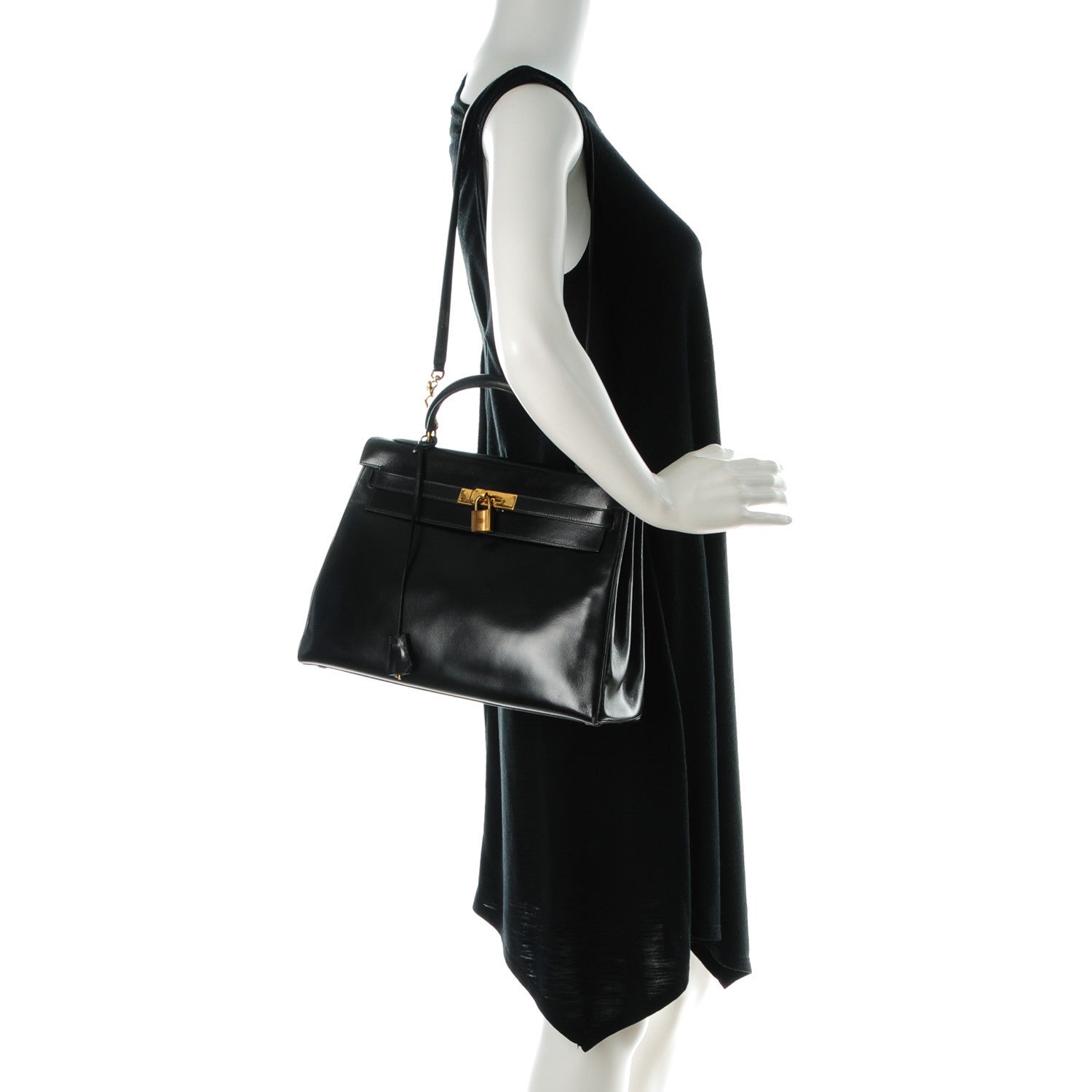 Hermes Box Kelly Sellier 32 Black 2 of 31