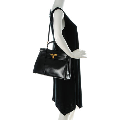 Hermes Box Kelly Sellier 32 Black 2 of 31
