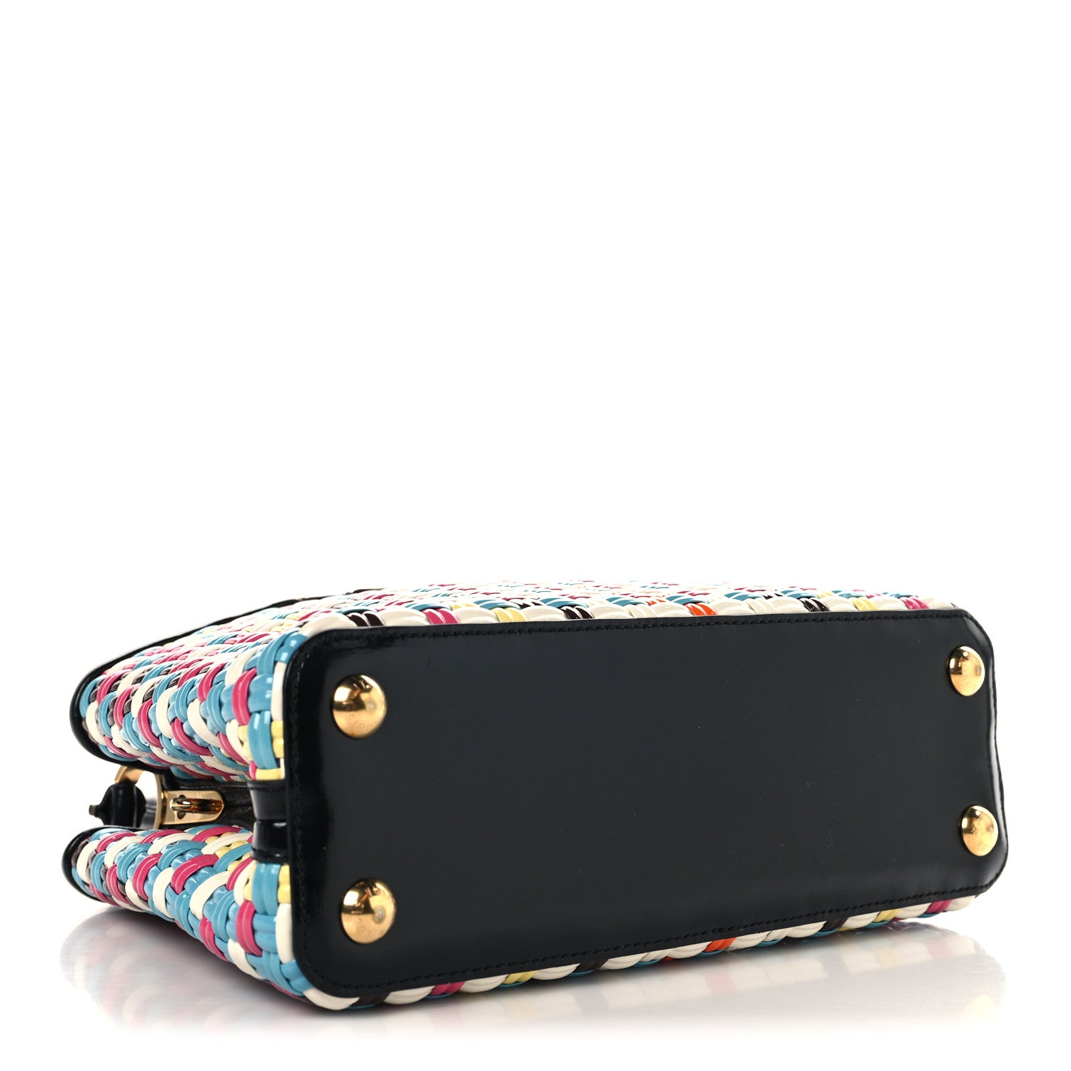 Louis Vuitton Taurillon Calfskin Guinguette Capucines BB Multicolor 4 of 9