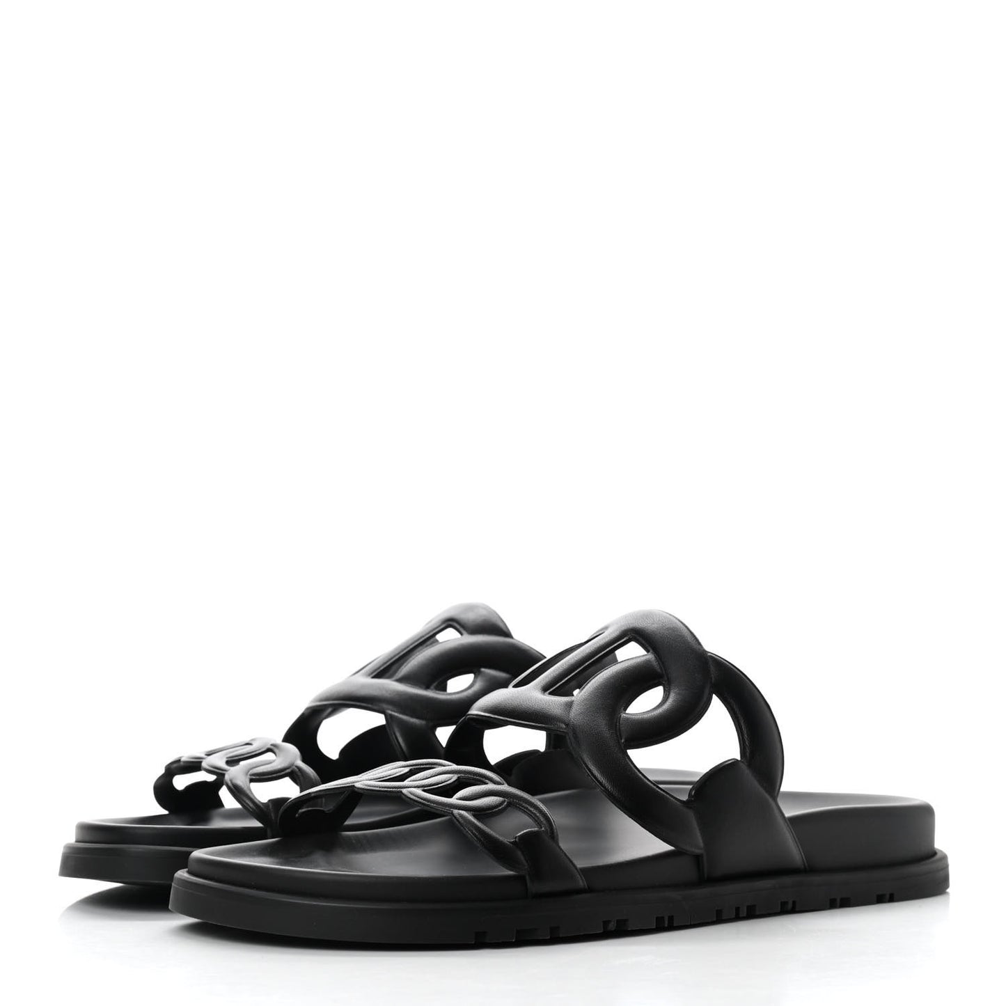 Nappa Extra Sandals 38 Black