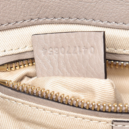 Chloe Suede Calfskin Small Faye Backpack Motty Grey 9 of 9