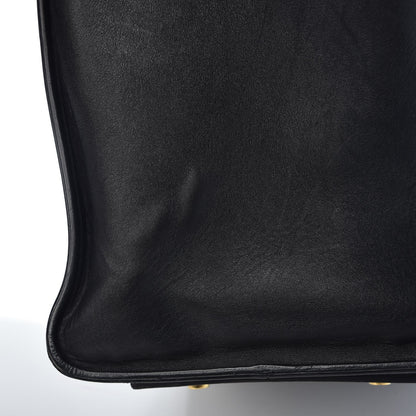 Celine Smooth Calfskin Small Tie Knot Tote Black 24 of 24
