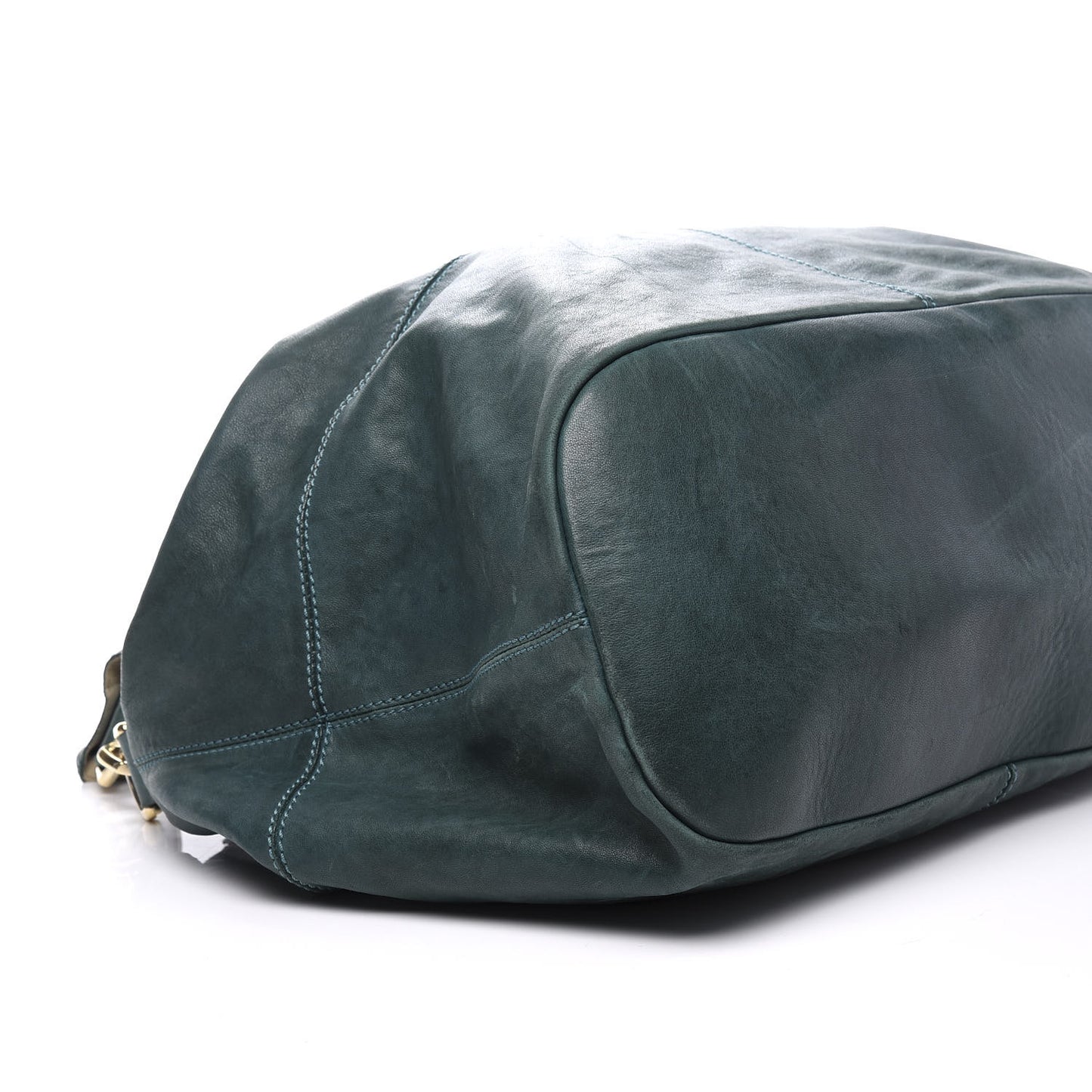 Sugar Goatskin Large Nightingale Green