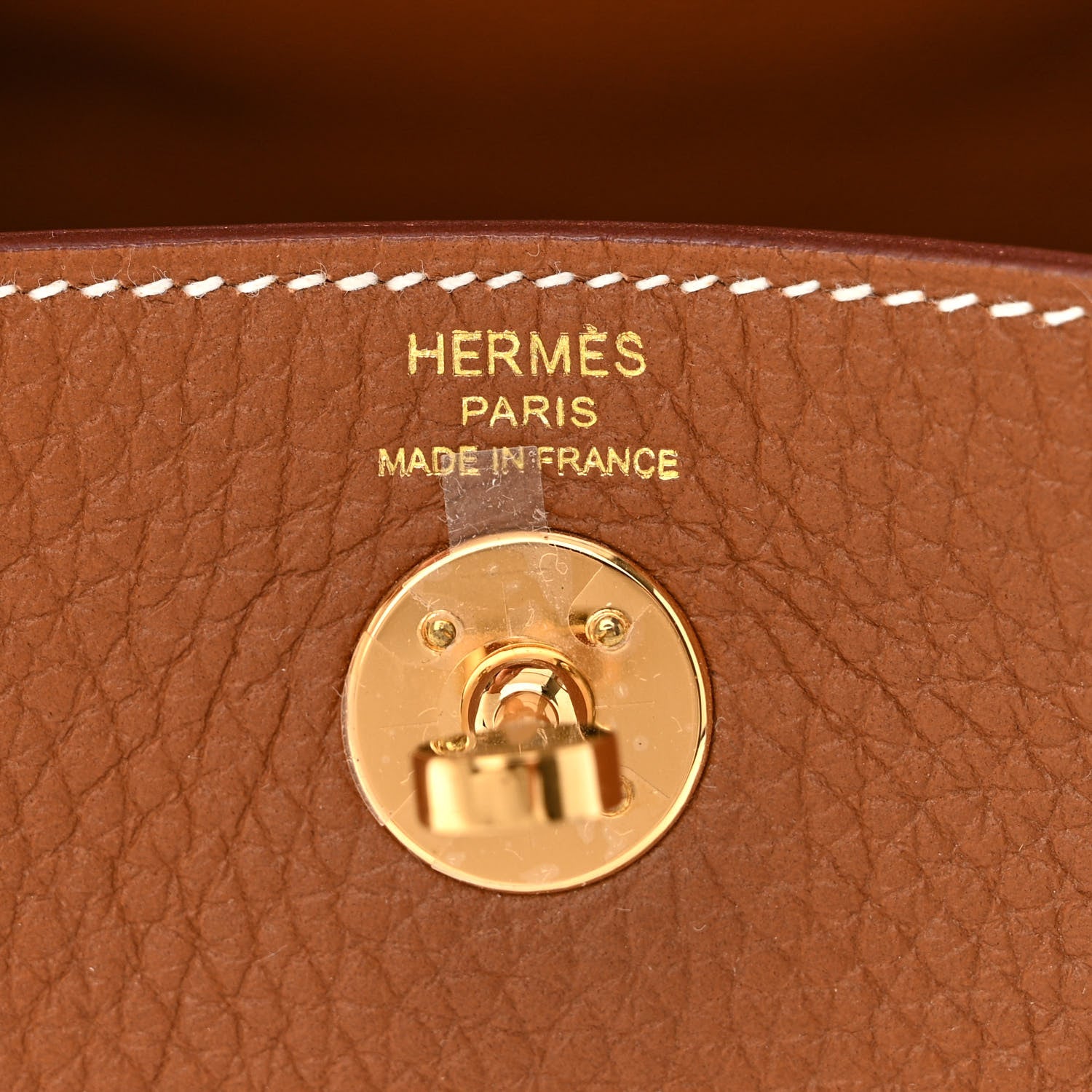 Hermes Taurillon Clemence Mini Lindy 20 Gold 6 of 10