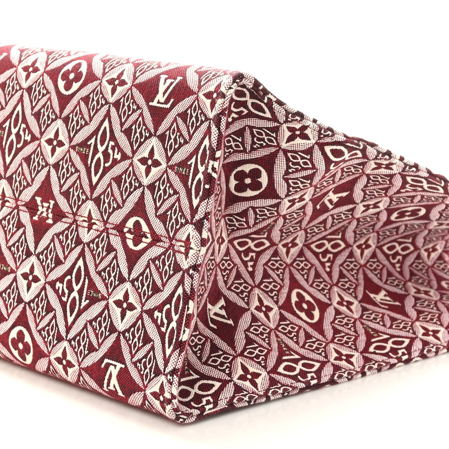 Louis Vuitton Jacquard Since 1854 Onthego GM Bourdeaux 8 of 8