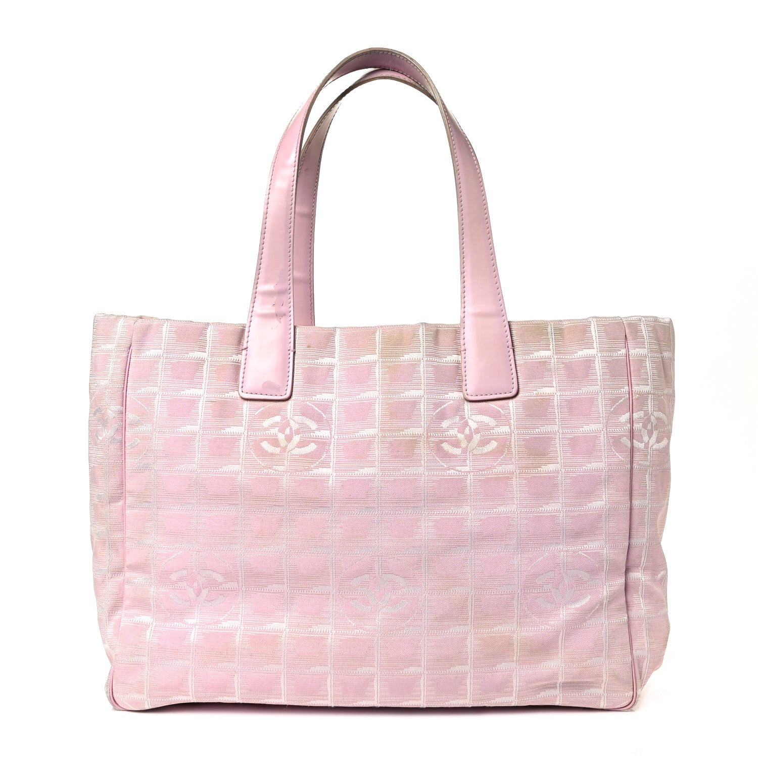 Chanel Nylon Medium Travel Tote Pink 1 of 8