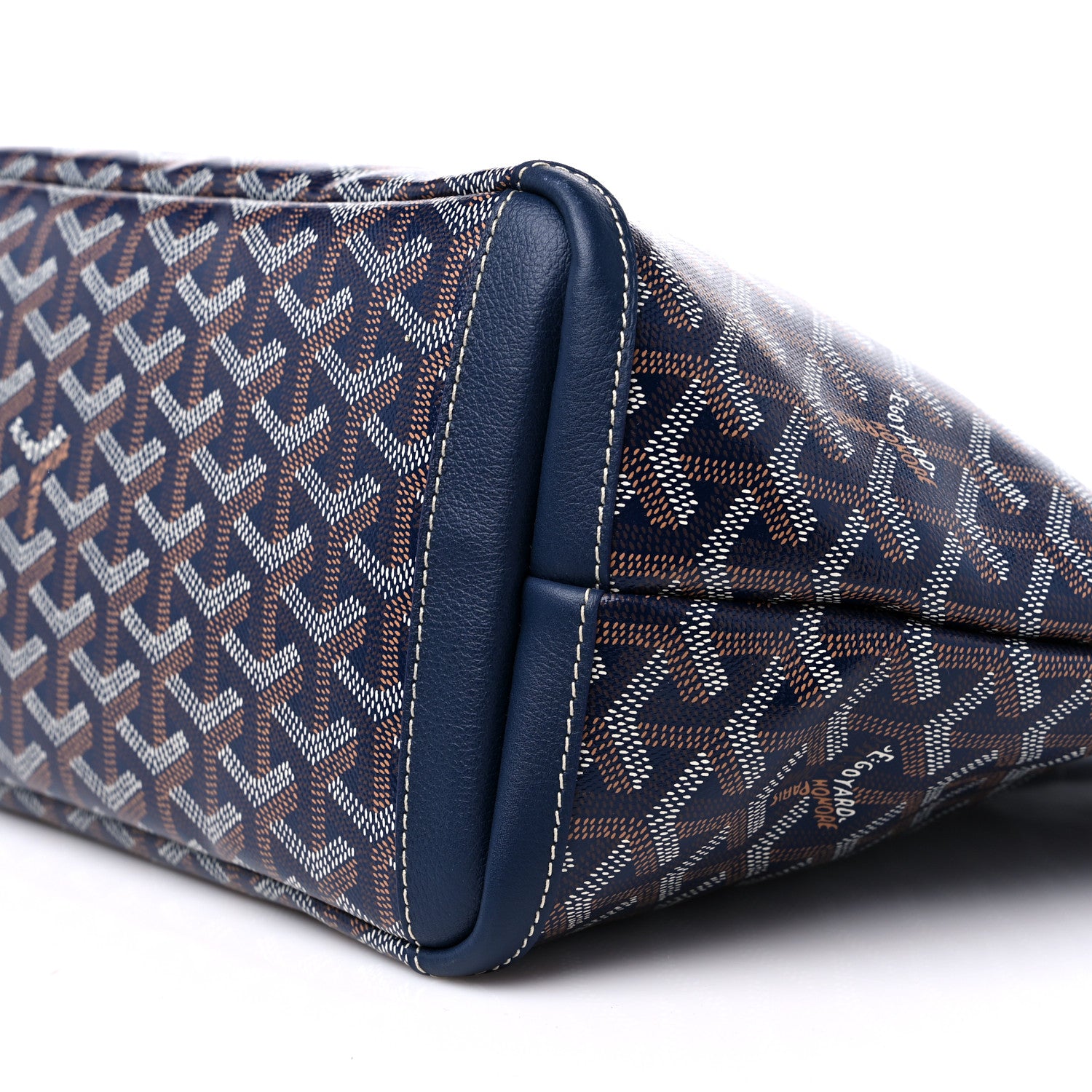 Goyard Goyardine Artois PM Navy 9 of 9