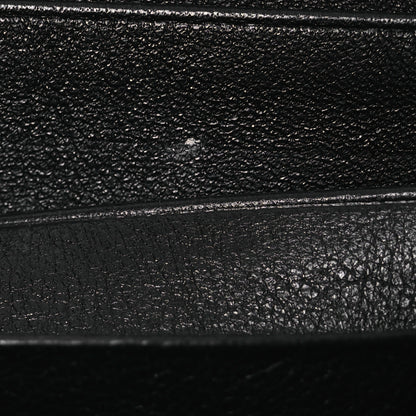 Burberry Calfskin Haymarket Check Elmore Zip Around Wallet Black 14 of 14