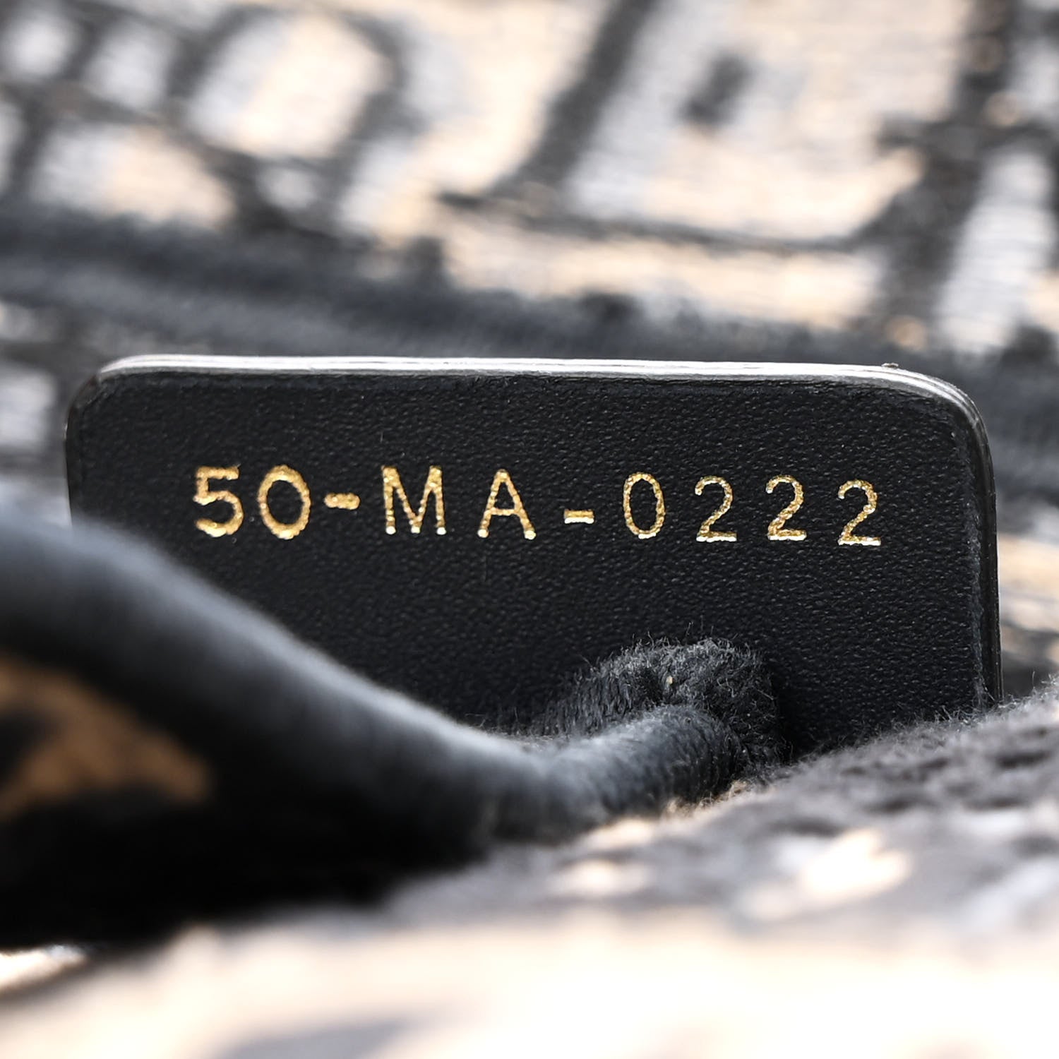 Christian Dior Oblique Embroidered Saddle Bag Blue 7 of 11