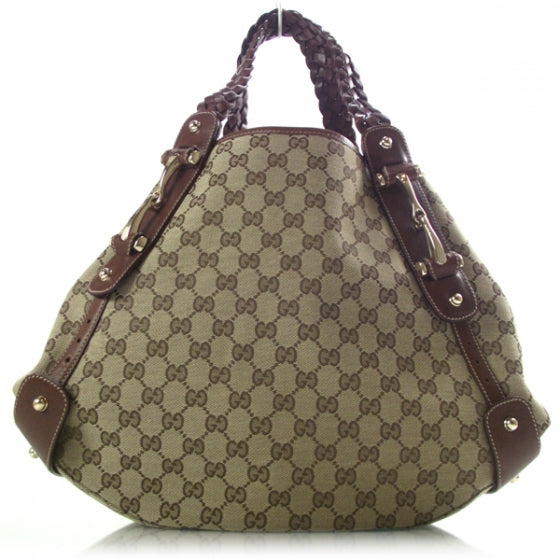 Gucci Monogram Pelham Tote Brown 1 of 11