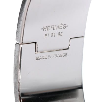 Hermes Enamel Wide Clic Clac H Bracelet PM Black 4 of 5