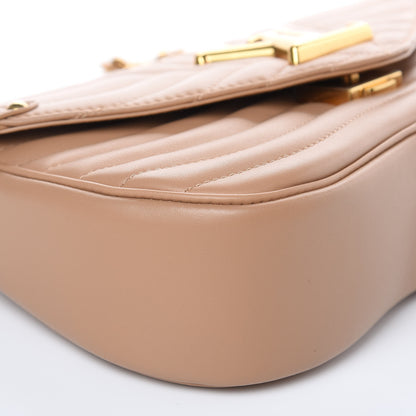 Louis Vuitton Calfskin New Wave Chain MM Noisette 7 of 12